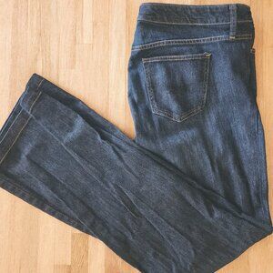 Gap 1969 Long & Lean Jeans | Size 32 / 14 | Dark Wash Bootcut
